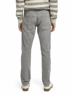 Scotch & Soda Ralston Slim Fit Jeans | Grey Stone -Scotch & Soda 165602 Grey 20Stone NHD BCK