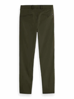 Scotch & Soda The Stuart Regular Slim Fit Organic Cotton Chino 17 Scotch & Soda The Stuart Regular Slim Fit Organic Cotton Chino -Scotch & Soda 165614 Military BCK