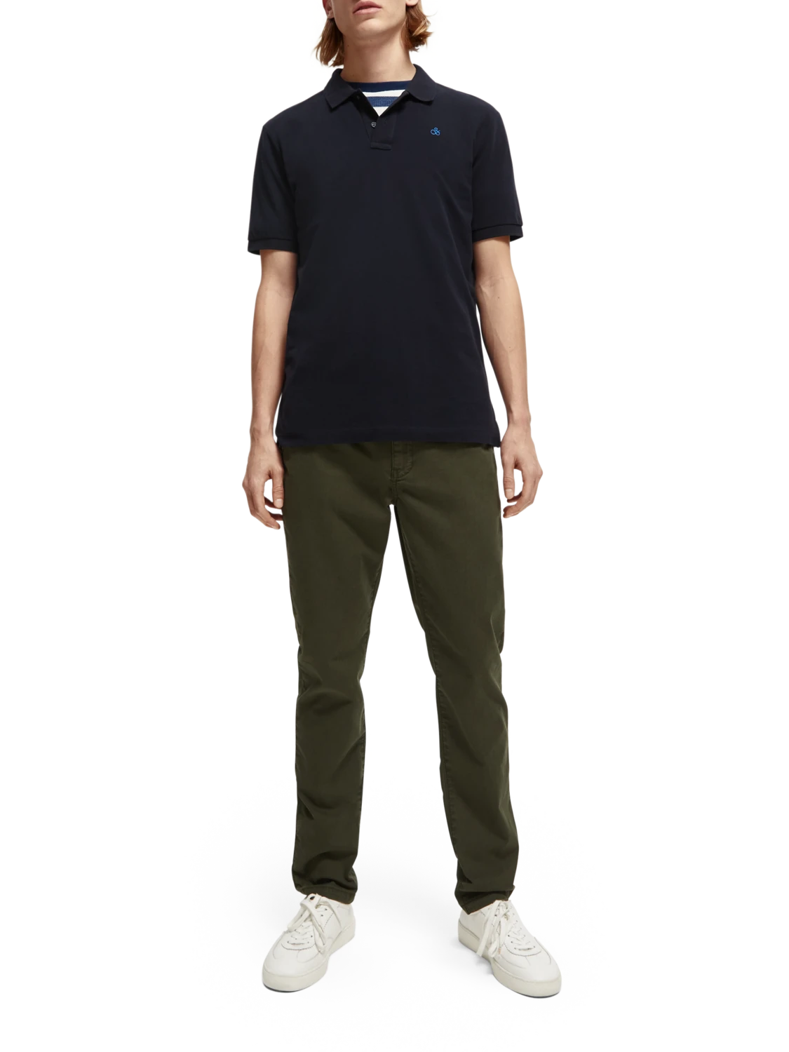 Scotch & Soda The Stuart Regular Slim Fit Organic Cotton Chino 4 Scotch & Soda The Stuart Regular Slim Fit Organic Cotton Chino - Image 2