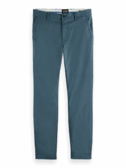 Scotch & Soda Stuart Slim Fit Chino -Scotch & Soda 165614 Steel FNT