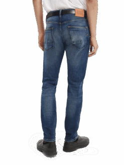 Scotch & Soda Ralston Regular-Slim Jeans - Cloud Of Smoke -Scotch & Soda 165617 Cloud 20Of 20Smoke NHD BCK