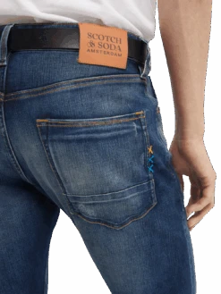 Scotch & Soda Ralston Regular-Slim Jeans - Cloud Of Smoke -Scotch & Soda 165617 Cloud 20Of 20Smoke NHD DTL1