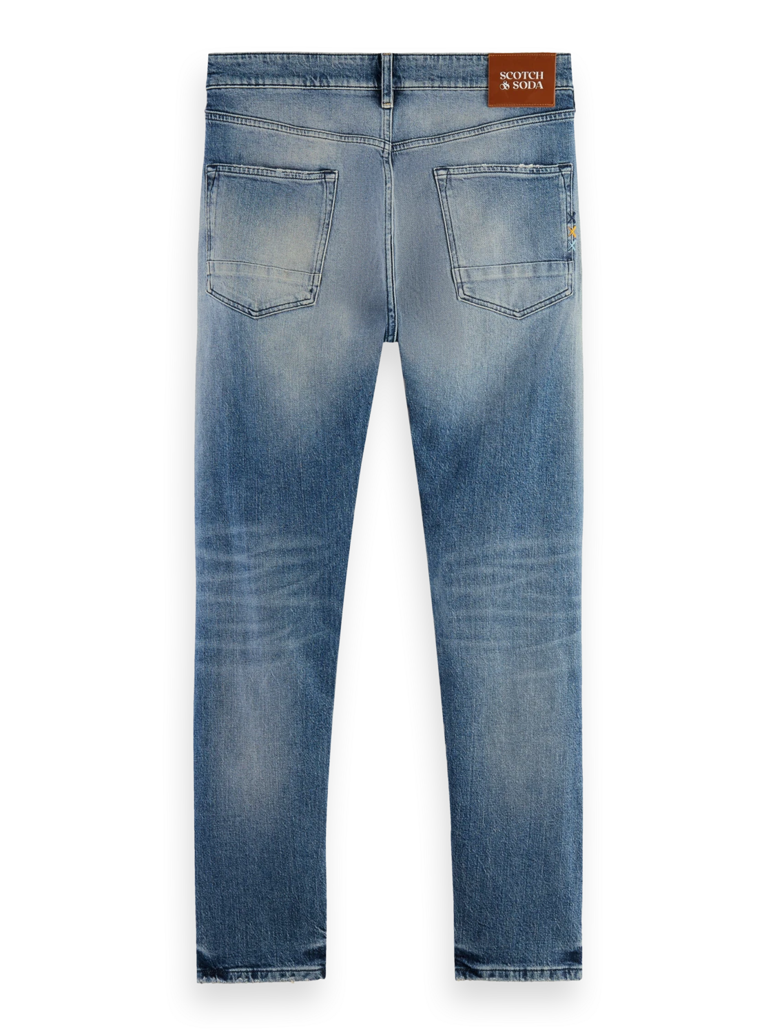 Scotch & Soda Ralston Regular-Slim Jeans - Super Blue 8 Scotch & Soda Ralston Regular-Slim Jeans - Super Blue - Image 6