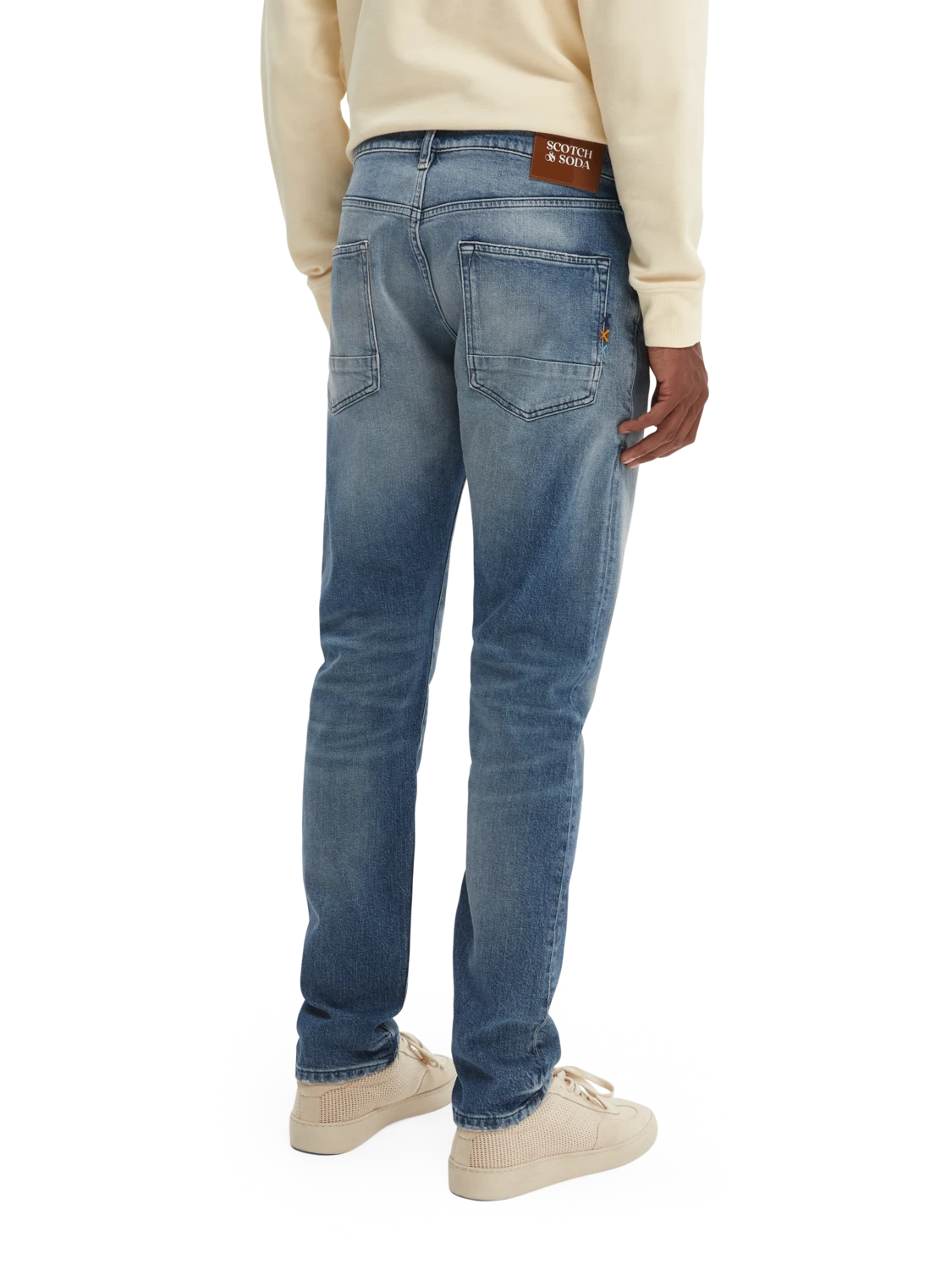Scotch & Soda Ralston Regular-Slim Jeans - Super Blue 5 Scotch & Soda Ralston Regular-Slim Jeans - Super Blue - Image 3