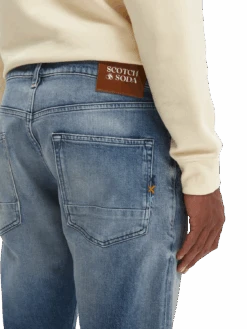 Scotch & Soda Ralston Regular-Slim Jeans - Super Blue 14 Scotch & Soda Ralston Regular-Slim Jeans - Super Blue -Scotch & Soda 165619 Super 20Blue NHD DTL1