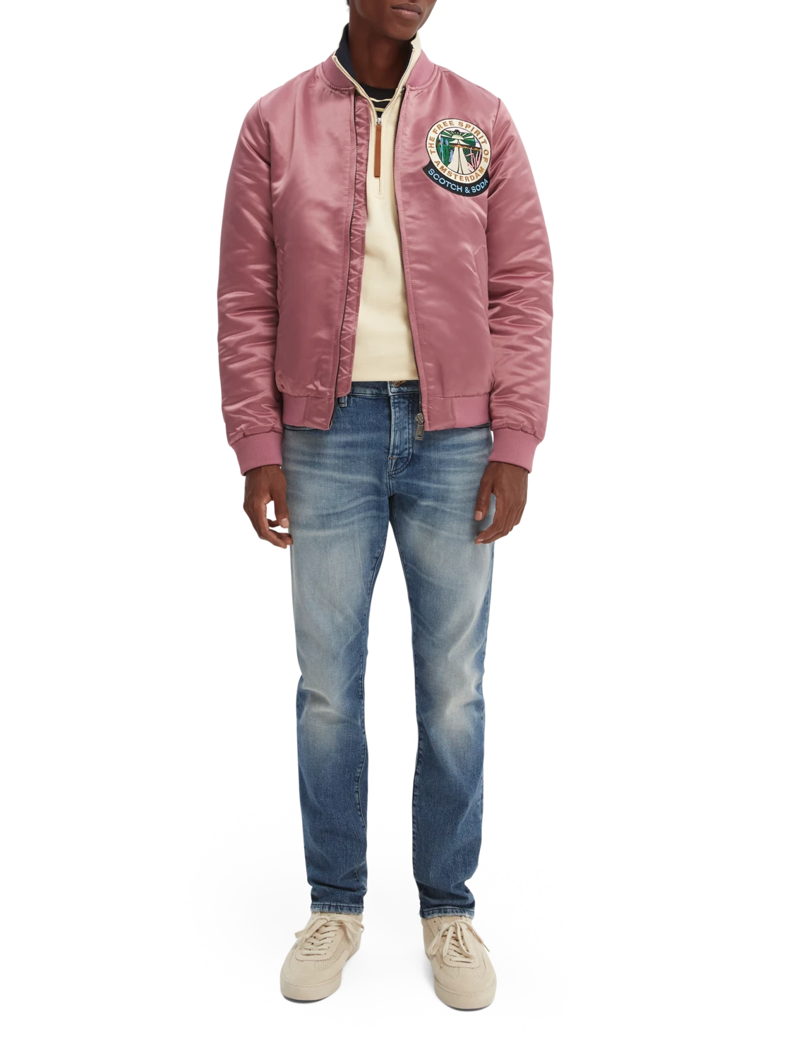 Scotch & Soda Ralston Regular-Slim Jeans - Super Blue 4 Scotch & Soda Ralston Regular-Slim Jeans - Super Blue - Image 2