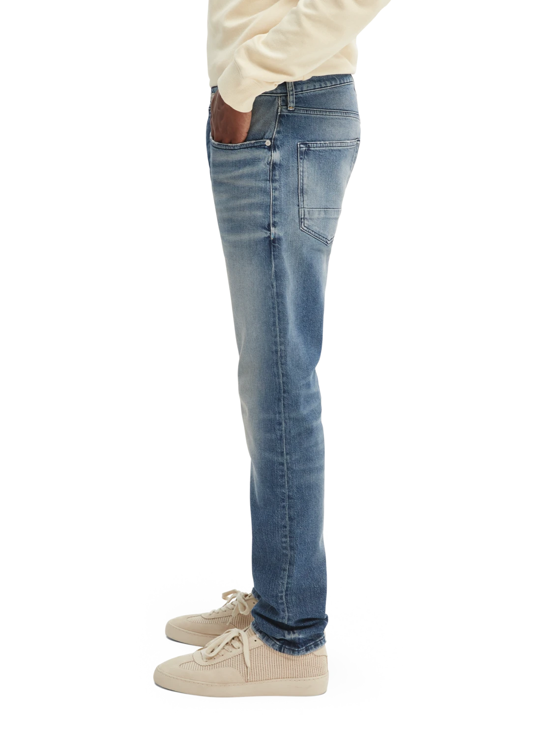 Scotch & Soda Ralston Regular-Slim Jeans - Super Blue 10 Scotch & Soda Ralston Regular-Slim Jeans - Super Blue - Image 8