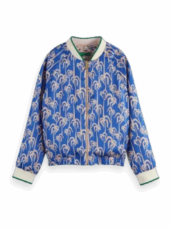 Scotch & Soda Printed Reversible Bomber 21 Scotch & Soda Printed Reversible Bomber -Scotch & Soda 165824 Combo 20I DTL1