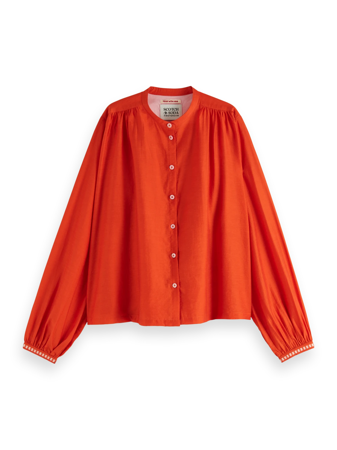 Scotch & Soda Loose-Fit Embroidered Shirt 7 Scotch & Soda Loose-Fit Embroidered Shirt - Image 5