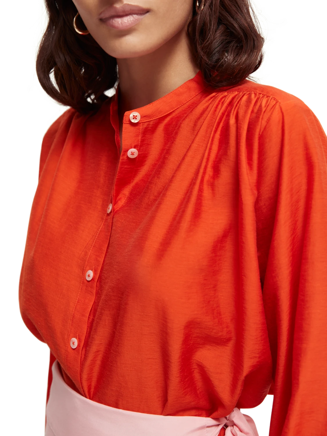 Scotch & Soda Loose-Fit Embroidered Shirt 6 Scotch & Soda Loose-Fit Embroidered Shirt - Image 4