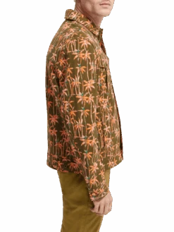 Scotch & Soda Lightweight Organic Jacquard Trucker Jacket -Scotch & Soda 165879 Combo 20A NHD SDE