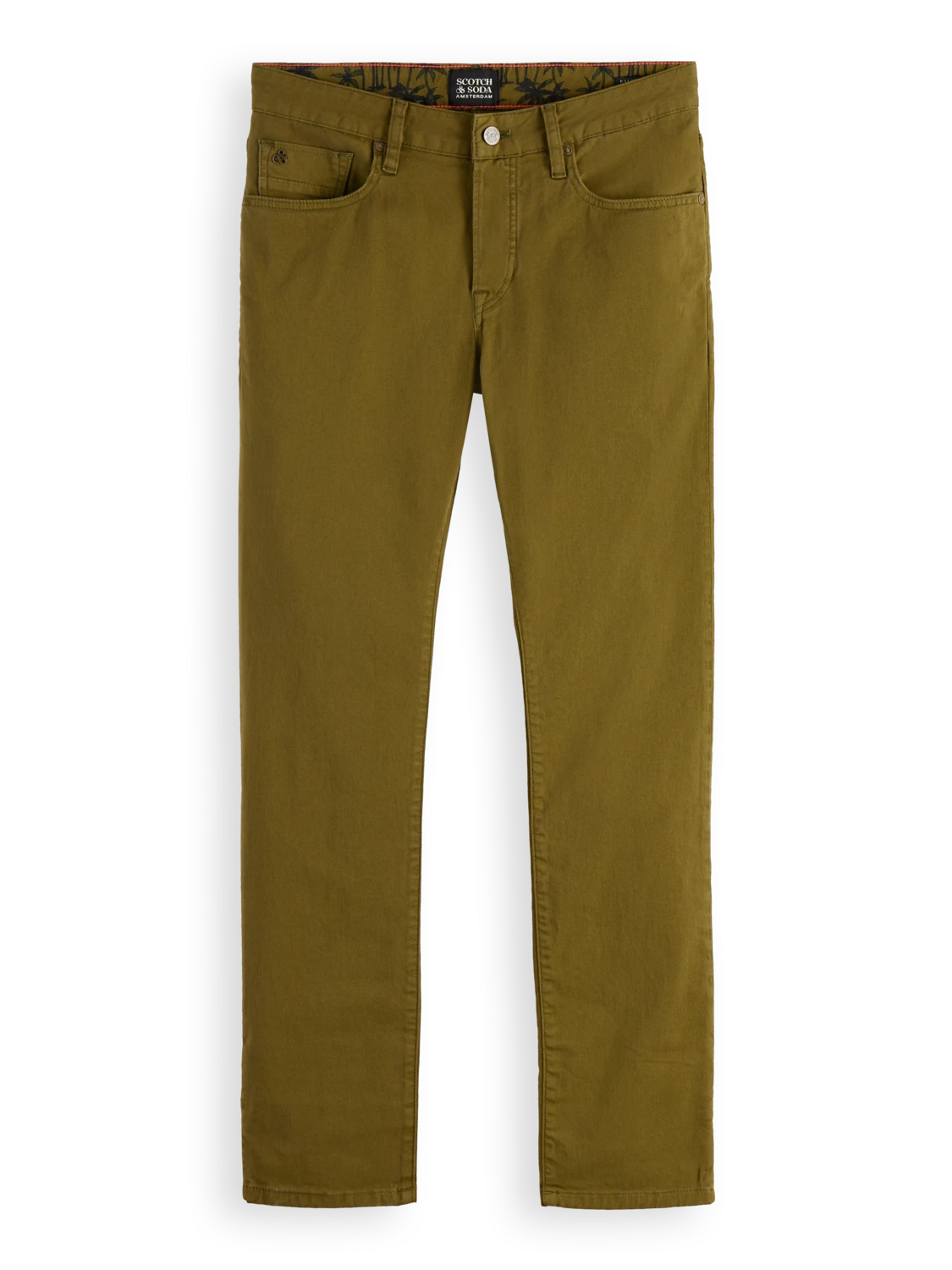 Scotch & Soda Ralston Garment-Dyed Regular Slim Fit Trousers 7 Scotch & Soda Ralston Garment-Dyed Regular Slim Fit Trousers - Image 5