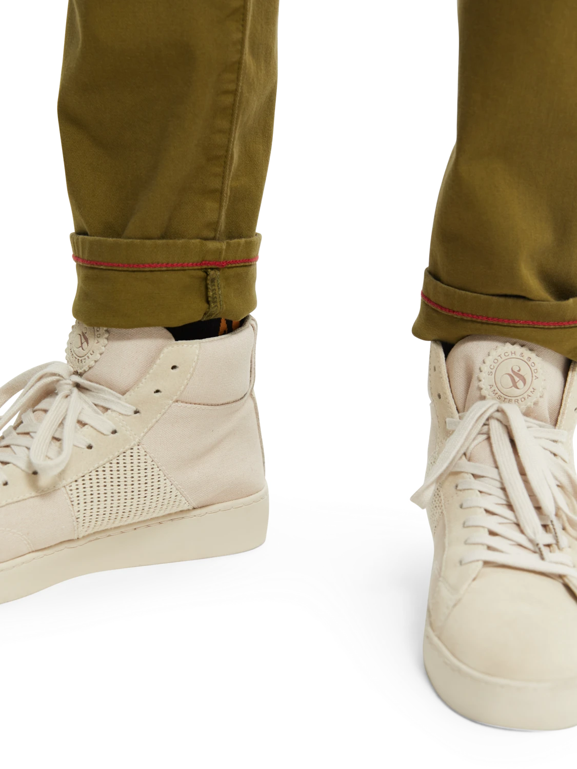 Scotch & Soda Ralston Garment-Dyed Regular Slim Fit Trousers 10 Scotch & Soda Ralston Garment-Dyed Regular Slim Fit Trousers - Image 8