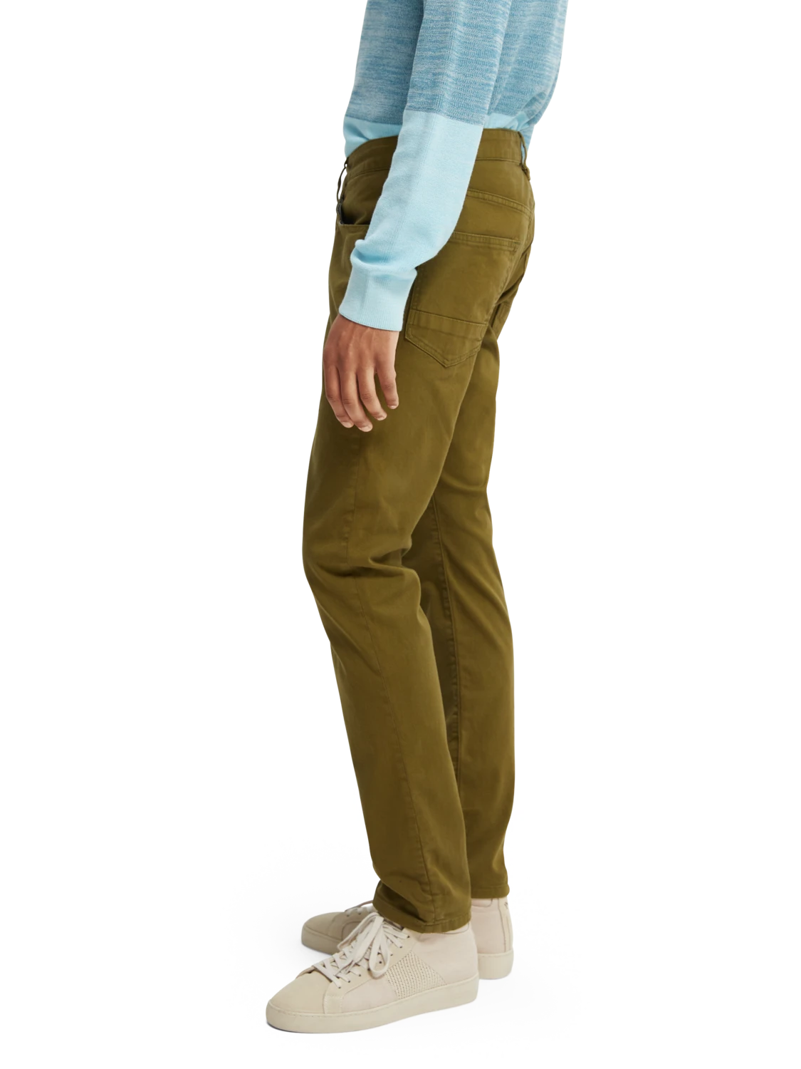 Scotch & Soda Ralston Garment-Dyed Regular Slim Fit Trousers 11 Scotch & Soda Ralston Garment-Dyed Regular Slim Fit Trousers - Image 9