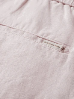 Scotch & Soda Warren Regular Straight-Fit Linen-Blend Jogger -Scotch & Soda 165932 Candy 20Melange DTL6