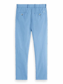 Scotch & Soda Fave Garment-Dyed Organic Chino 16 Scotch & Soda Fave Garment-Dyed Organic Chino -Scotch & Soda 165935 Blue BCK