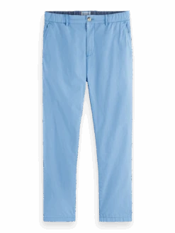 Scotch & Soda Fave Garment-Dyed Organic Chino 15 Scotch & Soda Fave Garment-Dyed Organic Chino -Scotch & Soda 165935 Blue FNT