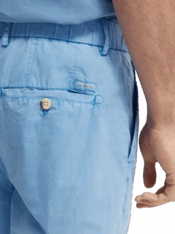 Scotch & Soda Fave Garment-Dyed Organic Chino 14 Scotch & Soda Fave Garment-Dyed Organic Chino -Scotch & Soda 165935 Blue NHD DTL1