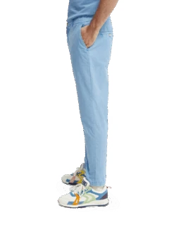 Scotch & Soda Fave Garment-Dyed Organic Chino 18 Scotch & Soda Fave Garment-Dyed Organic Chino -Scotch & Soda 165935 Blue NHD SDE