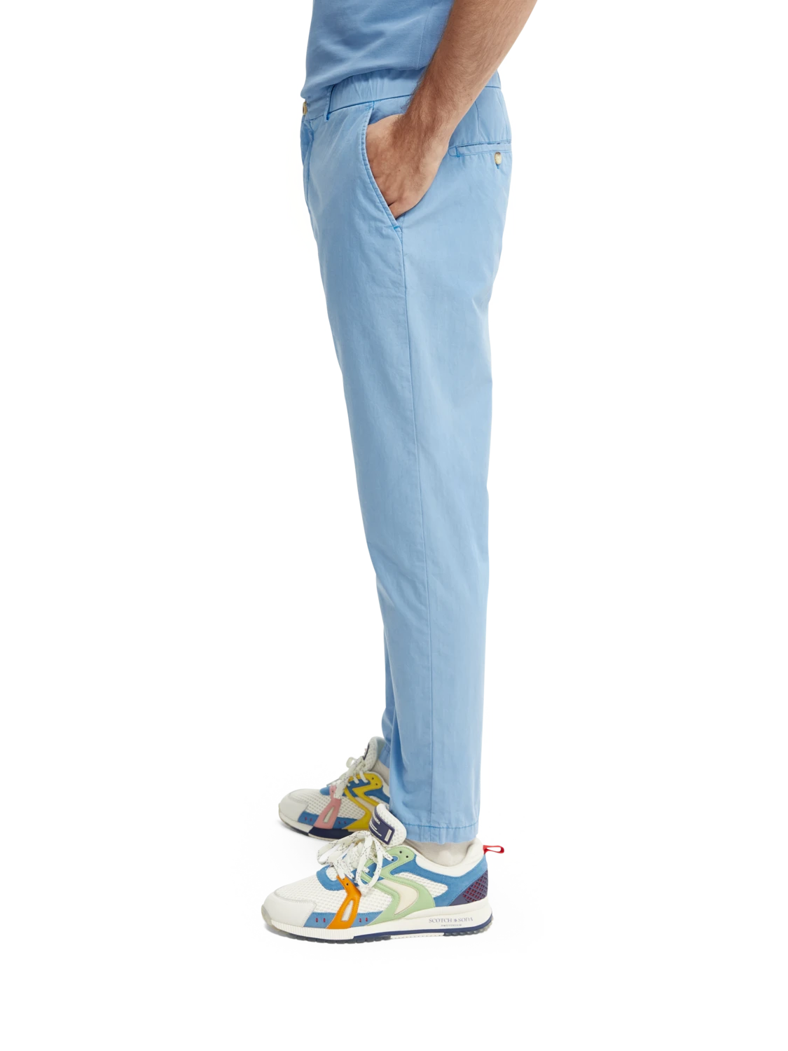 Scotch & Soda Fave Garment-Dyed Organic Chino 10 Scotch & Soda Fave Garment-Dyed Organic Chino - Image 8