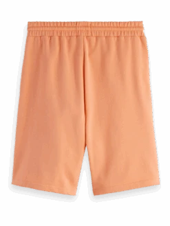 Scotch & Soda Unisex Organic Cotton Sweat Short -Scotch & Soda 165951 Punch BCK