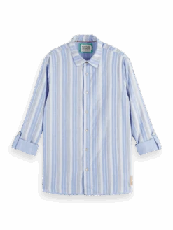 Scotch & Soda Regular-Fit Bonded Shirt -Scotch & Soda 165998 Combo 20A FNT