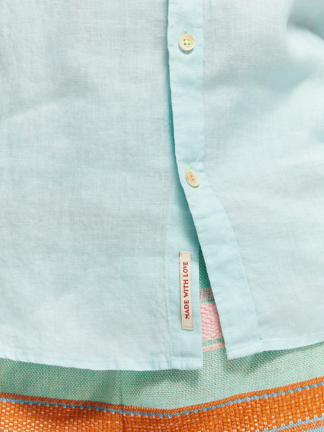 Scotch & Soda Regular-Fit Linen Shirt 10 Scotch & Soda Regular-Fit Linen Shirt - Image 8