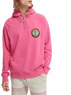 Scotch & Soda Relaxed-Fit Organic Felpa Hoodie