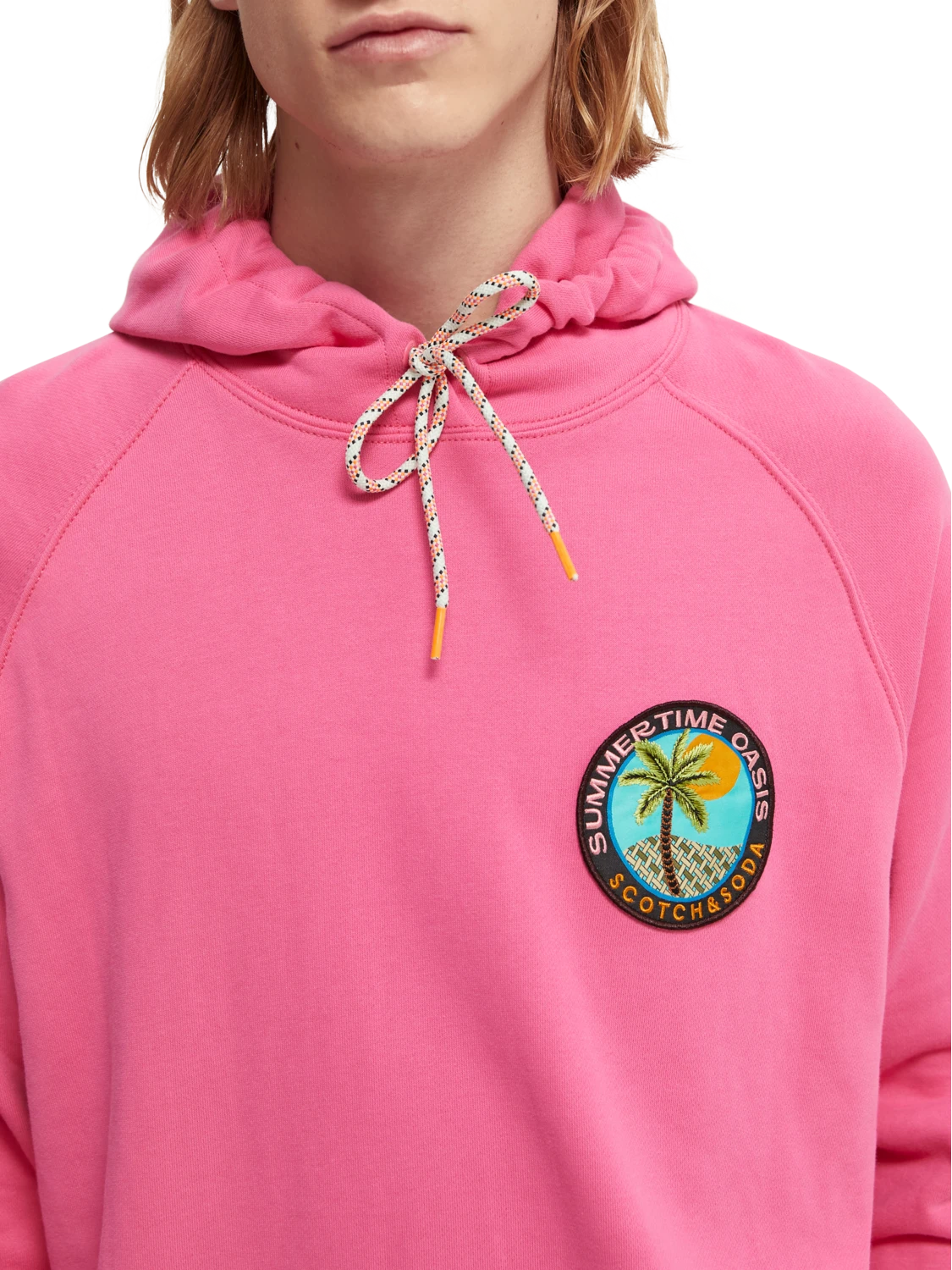 Scotch & Soda Relaxed-Fit Organic Felpa Hoodie 6 Scotch & Soda Relaxed-Fit Organic Felpa Hoodie - Image 4