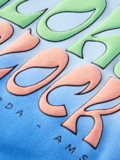 Scotch & Soda Relaxed-Fit Graphic Sweatshirt -Scotch & Soda 166044 Washed 20Blue DTL6