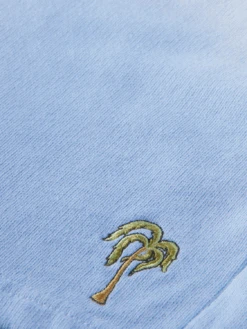 Scotch & Soda Organic Garment-Dyed Shorts -Scotch & Soda 166132 Pacific 20Blue DTL6