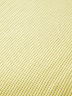 Scotch & Soda Fitted Ribbed Scoop-Neck T-Shirt -Scotch & Soda 166196 Lemon DTL6