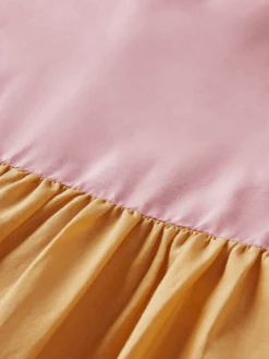 Scotch & Soda Colourblock Silk-Blend Maxi Dress -Scotch & Soda 166271 Combo 20Y DTL6