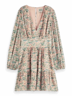 Scotch & Soda Printed Short-Length Dress 14 Scotch & Soda Printed Short-Length Dress -Scotch & Soda 166276 Combo 20I FNT