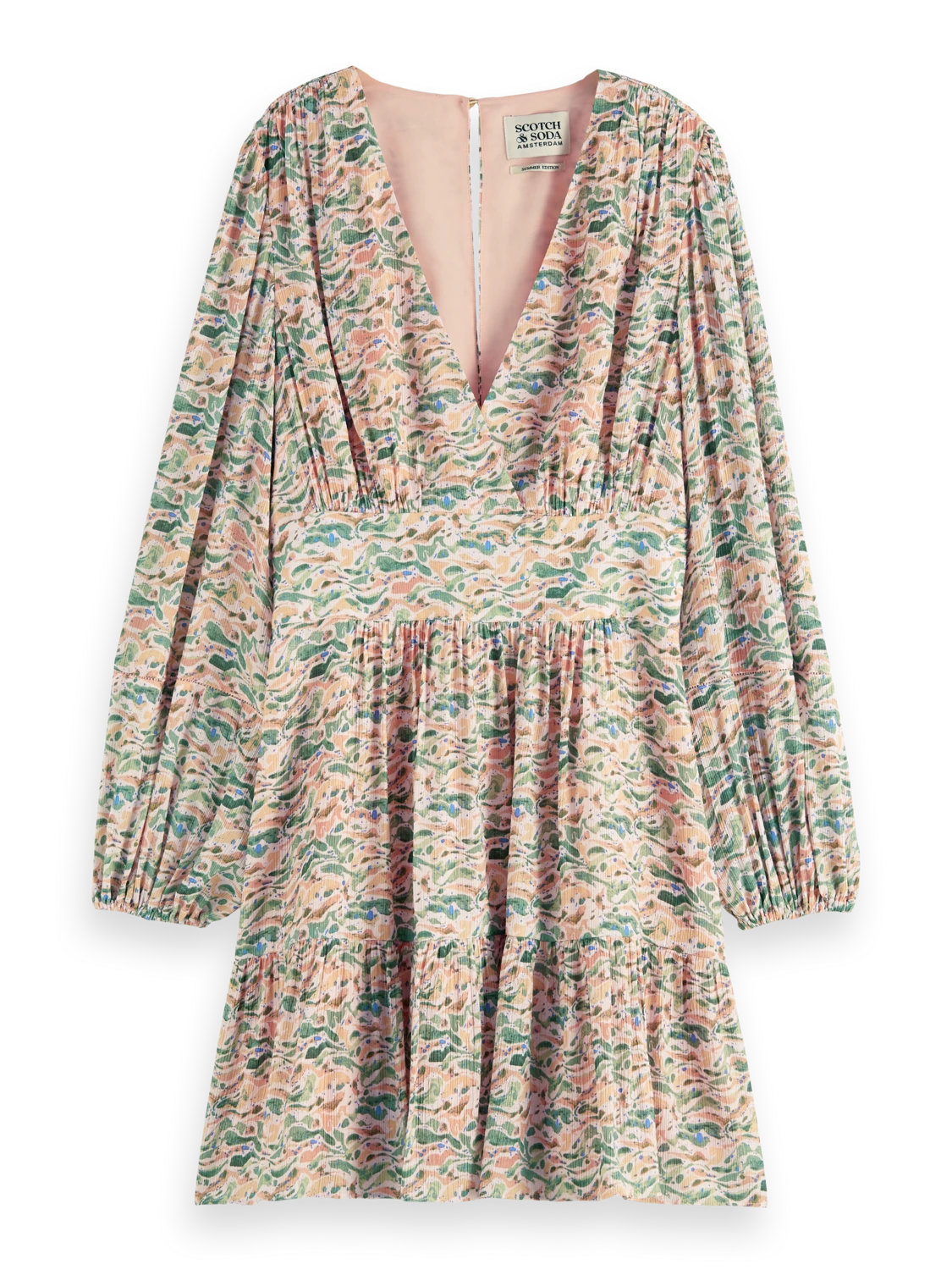 Scotch & Soda Printed Short-Length Dress 6 Scotch & Soda Printed Short-Length Dress - Image 4