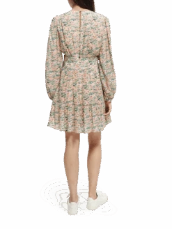 Scotch & Soda Printed Short-Length Dress 13 Scotch & Soda Printed Short-Length Dress -Scotch & Soda 166276 Combo 20I NHD BCK