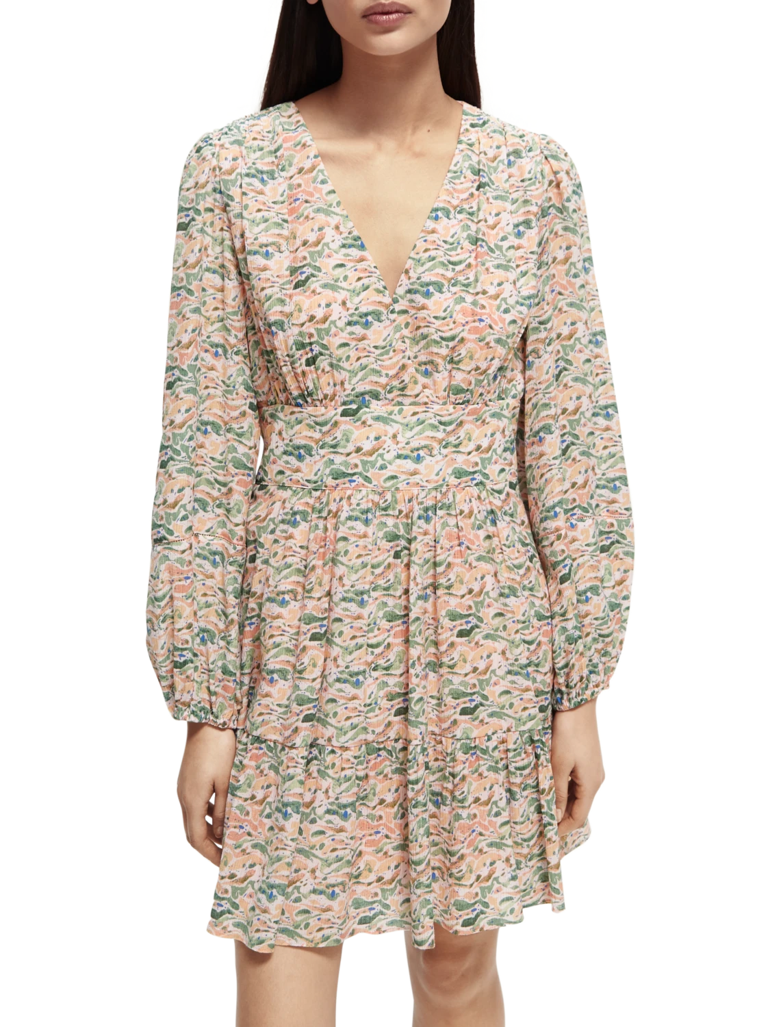Scotch & Soda Printed Short-Length Dress 3 Scotch & Soda Printed Short-Length Dress