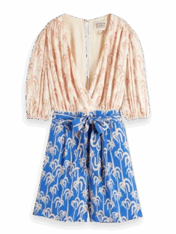 Scotch & Soda Printed All-In-One Jumpsuit 16 Scotch & Soda Printed All-In-One Jumpsuit -Scotch & Soda 166282 Combo 20C FNT