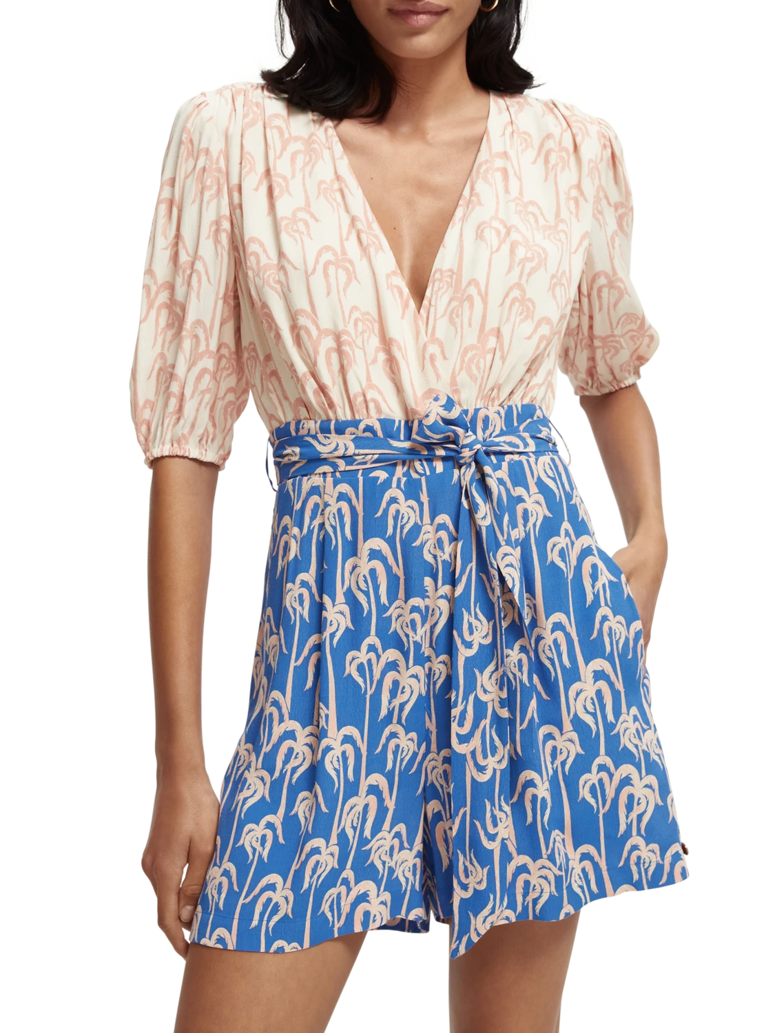 Scotch & Soda Printed All-In-One Jumpsuit 3 Scotch & Soda Printed All-In-One Jumpsuit