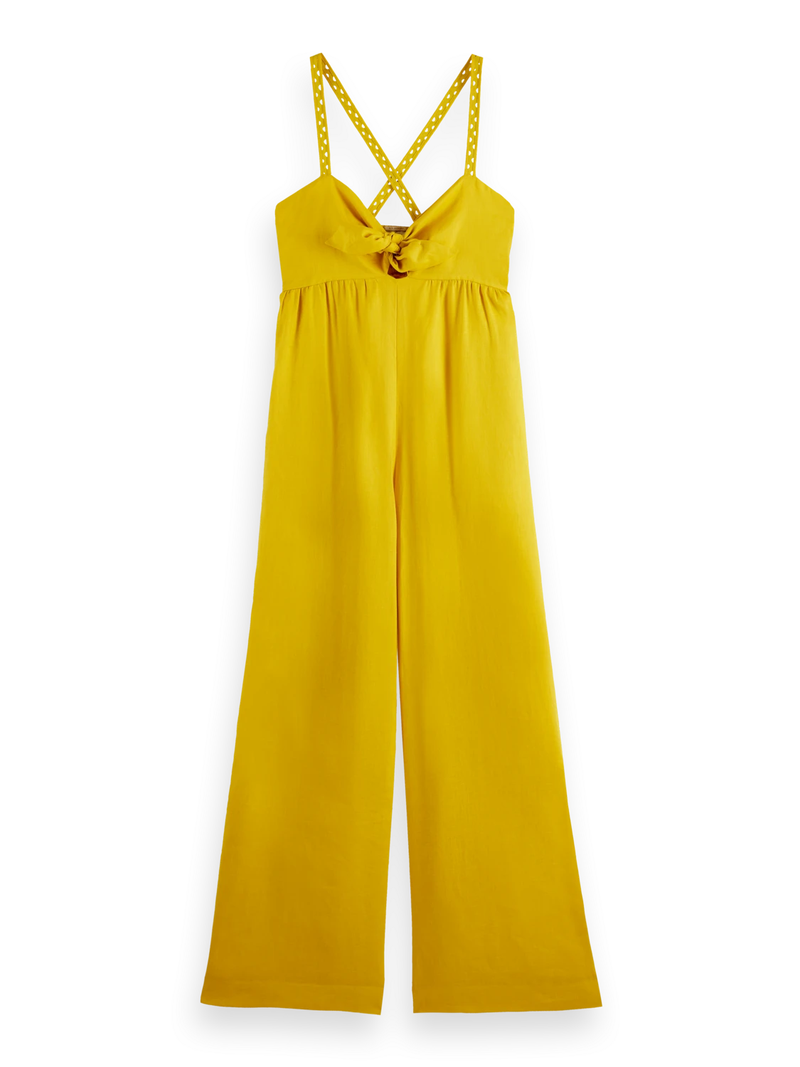 Scotch & Soda Knotted Linen Jumpsuit 7 Scotch & Soda Knotted Linen Jumpsuit - Image 5
