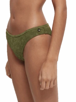 Scotch & Soda Jacquard Bikini Bottom -Scotch & Soda 166292 Military NHD DTL1