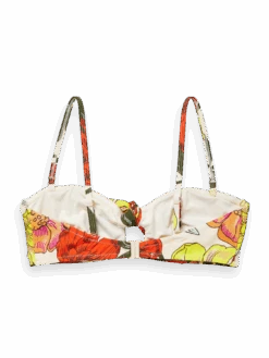 Scotch & Soda Printed Bandeau Bikini Top -Scotch & Soda 166295 Combo 20J BCK
