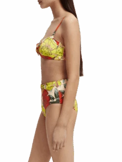 Scotch & Soda Printed High-Waist Bikini Bottom -Scotch & Soda 166296 Combo 20J NHD SDE