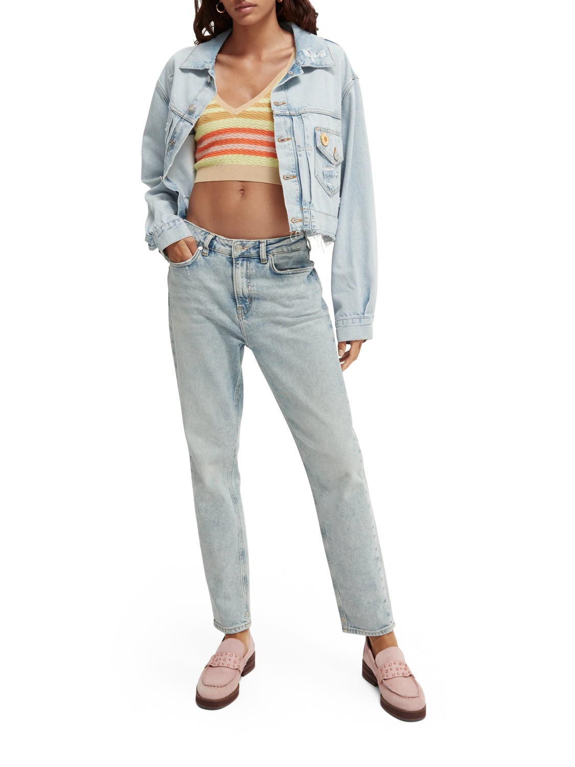 Scotch & Soda Customised Organic Denim Jacket — Beach Treat 4 Scotch & Soda Customised Organic Denim Jacket — Beach Treat - Image 2