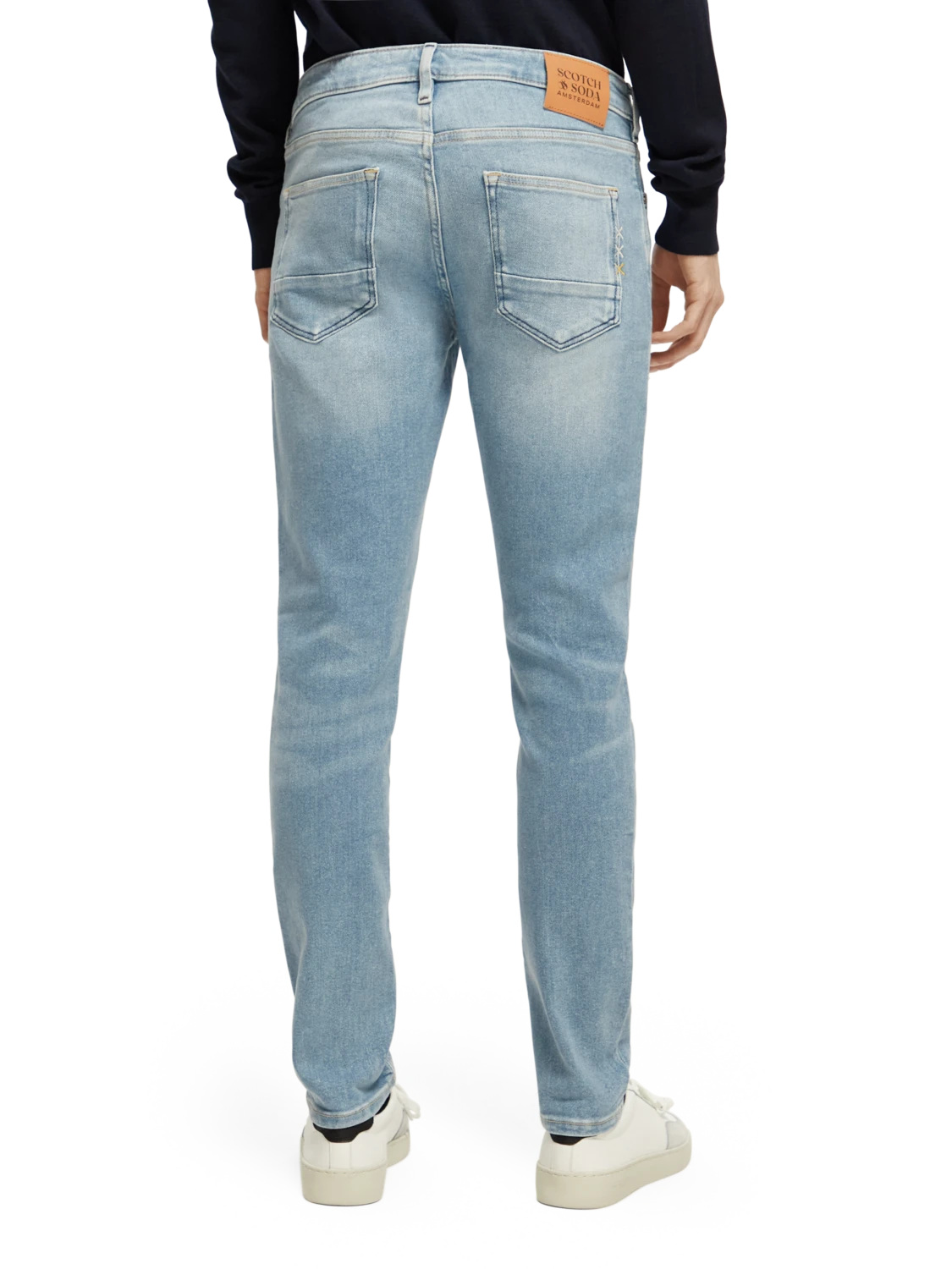 Scotch & Soda Skim Skinny Jeans | Ocean Haze 5 Scotch & Soda Skim Skinny Jeans | Ocean Haze - Image 3