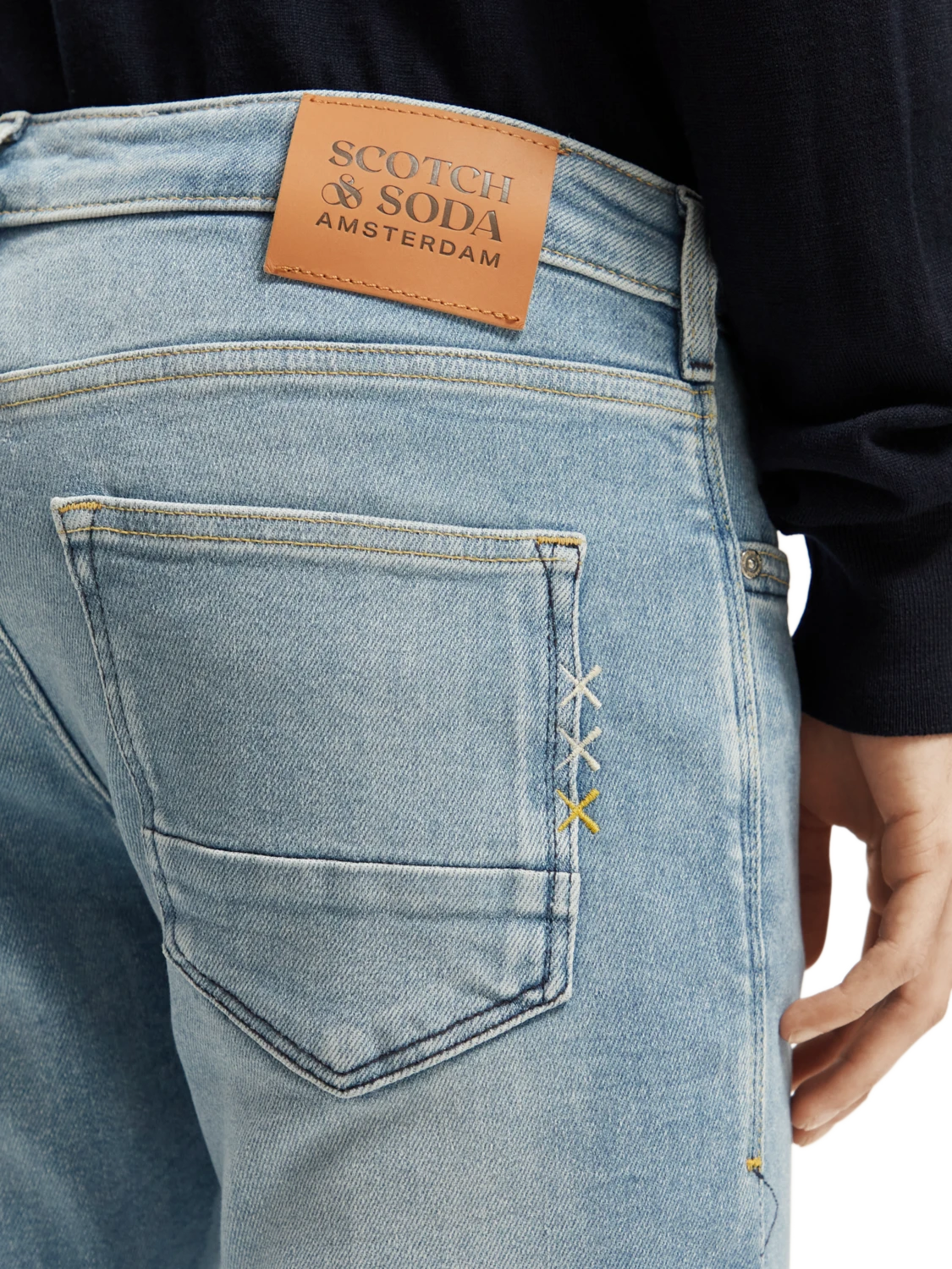 Scotch & Soda Skim Skinny Jeans | Ocean Haze 6 Scotch & Soda Skim Skinny Jeans | Ocean Haze - Image 4