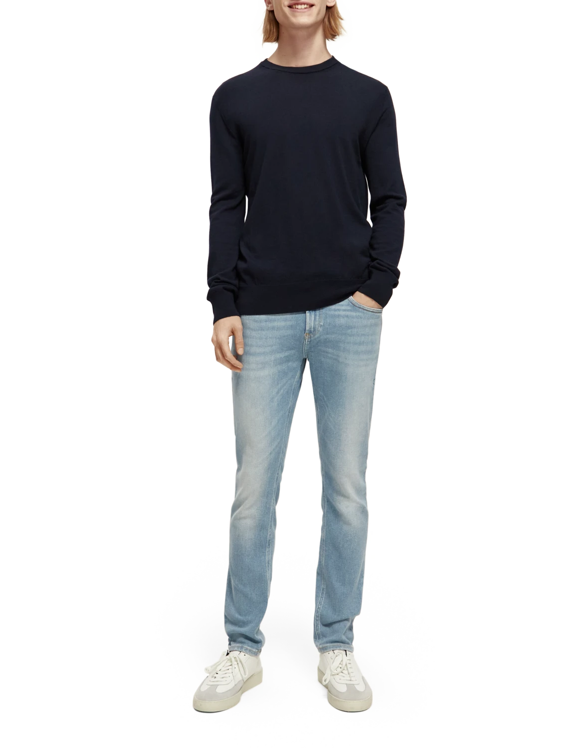 Scotch & Soda Skim Skinny Jeans | Ocean Haze 4 Scotch & Soda Skim Skinny Jeans | Ocean Haze - Image 2