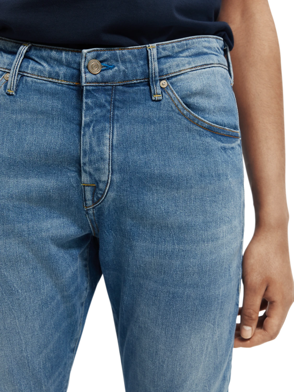 Scotch & Soda The Singel Slim Tapered-Fit Jeans 10 Scotch & Soda The Singel Slim Tapered-Fit Jeans - Image 8