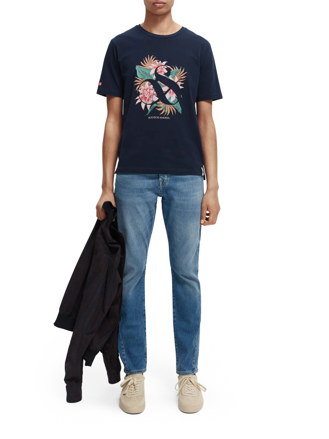 Scotch & Soda The Singel Slim Tapered-Fit Jeans 4 Scotch & Soda The Singel Slim Tapered-Fit Jeans - Image 2