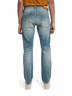 Scotch & Soda Ralston Regular-Slim Fit Jeans - Low Key -Scotch & Soda 166358 Low 20Key NHD BCK